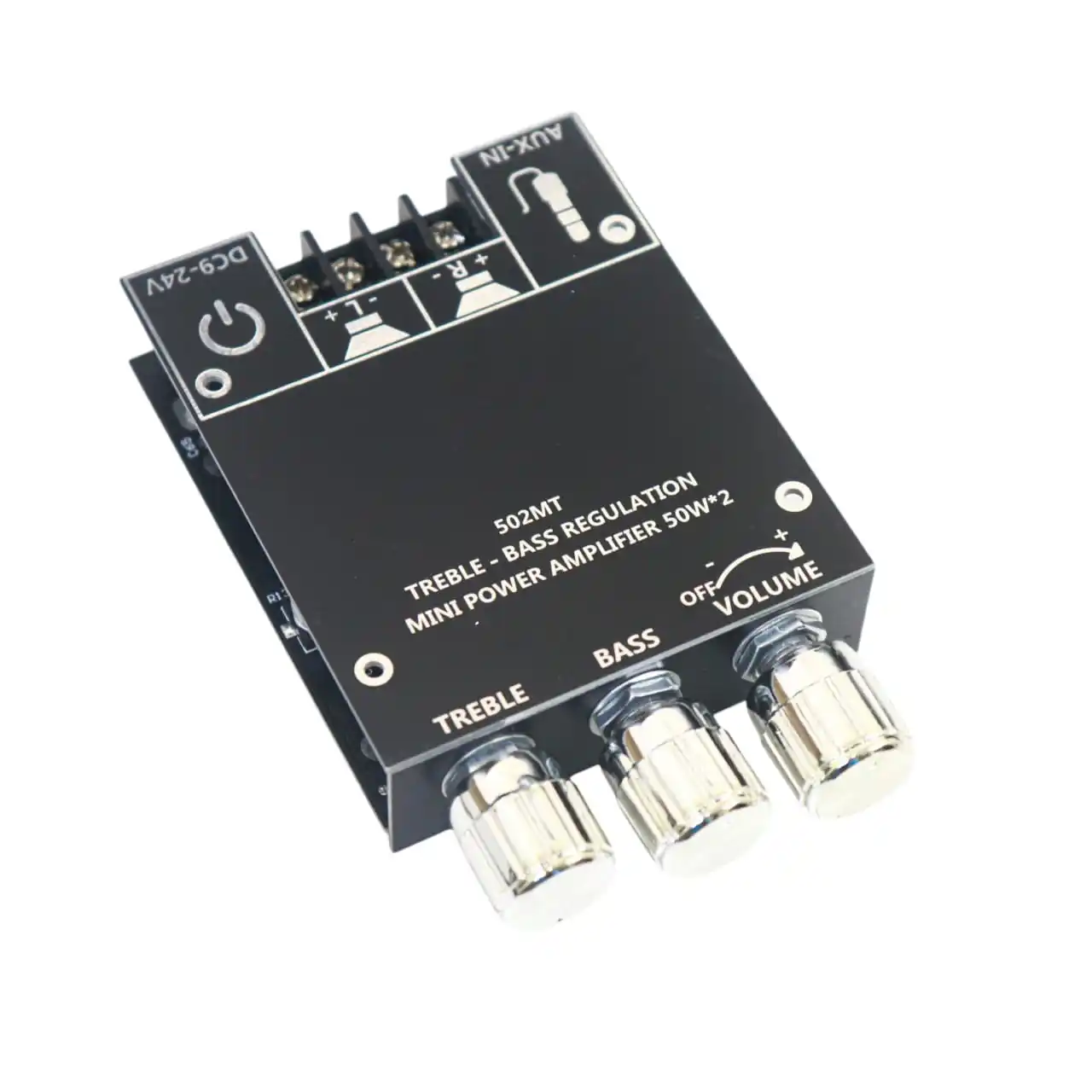 ZK-502MT Audio Amplifier Board – High-Efficiency Stereo Power Amp Module - Price in Bangladesh
